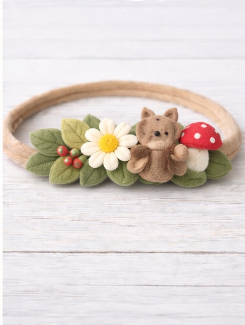 Charming Yellow Chick Baby Headband