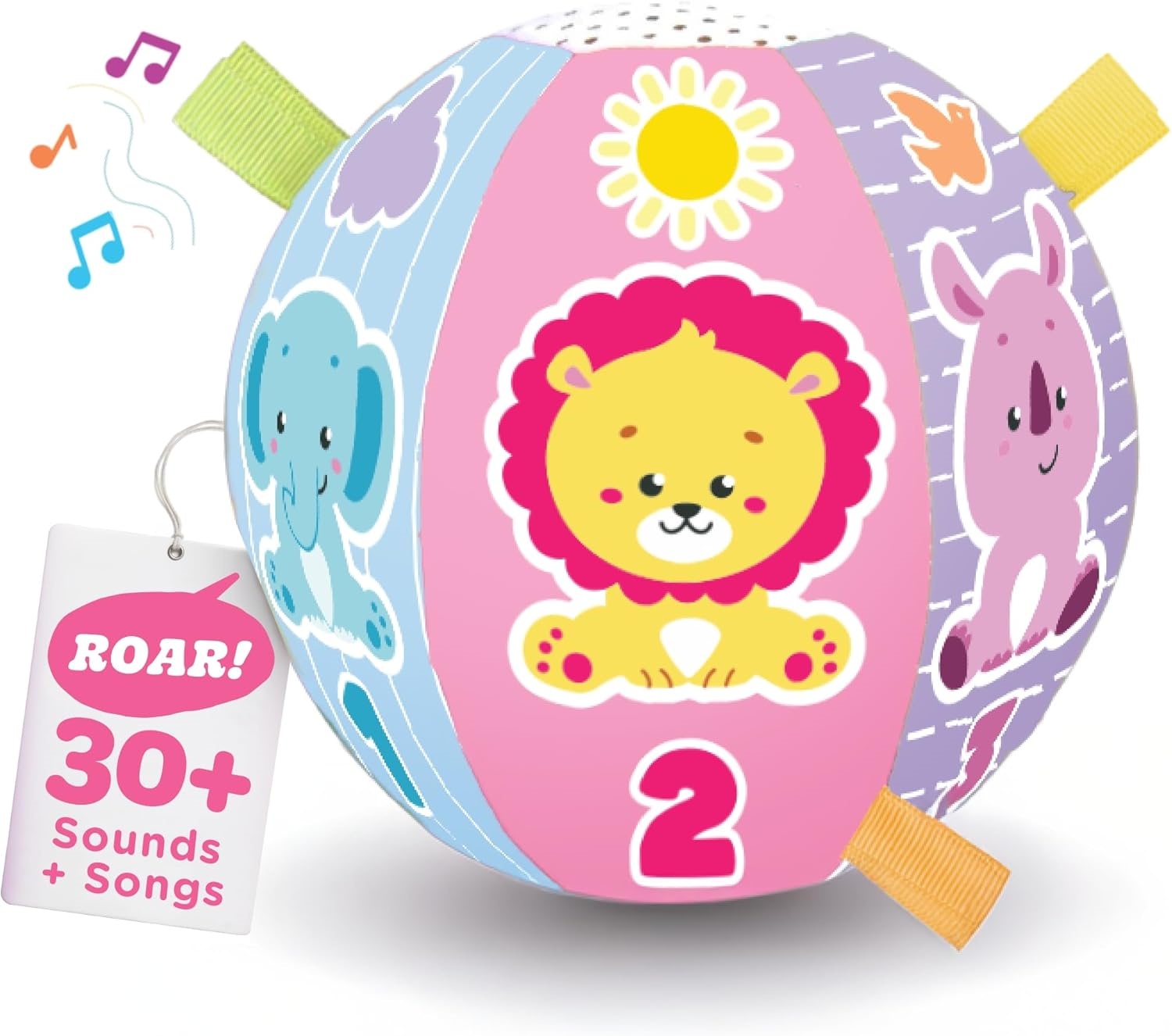 Balle Musicale Animaux Doux – Sons & Éveil Sensoriel