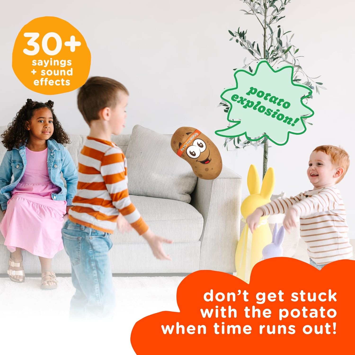 Pass-the-Potato Talking Toy – Fun Interactive Game for Kids