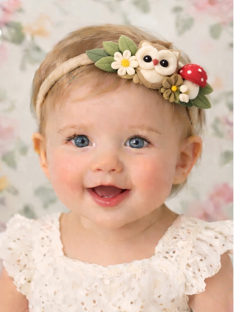 Sunny Meadow Bunny Headband