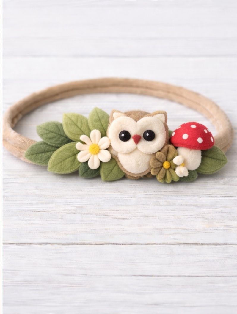 Sunny Meadow Bunny Headband
