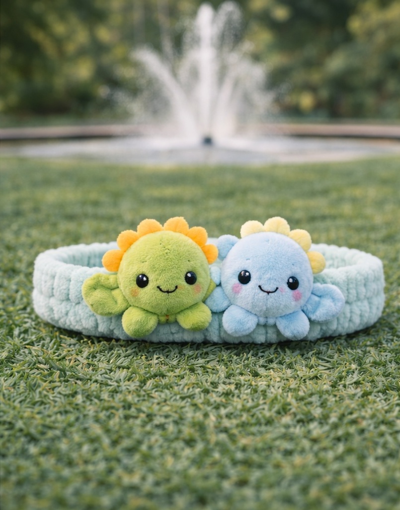 Colorful Plush Octopus Baby Headband – Soft & Playful Ocean-Themed Infant Hairband