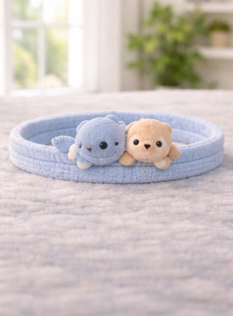 ぬいぐるみのイルカとアザラシの赤ちゃんヘアバンド – 柔らかくて快適なベビーヘアアクセサリー