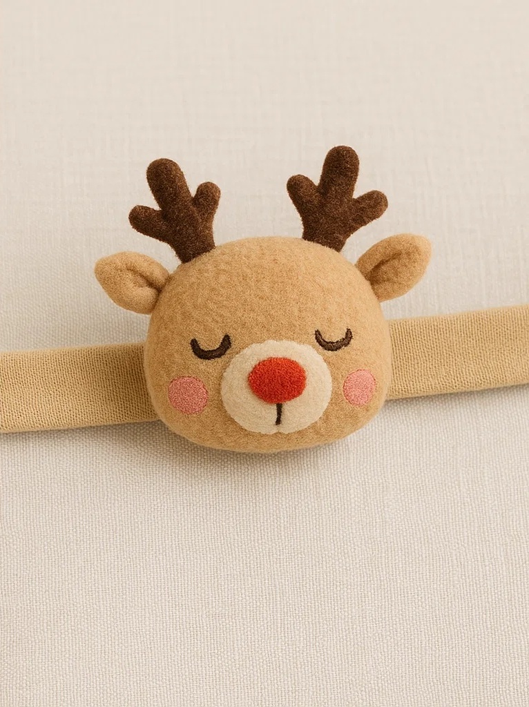 Baby Headband with Deer Design