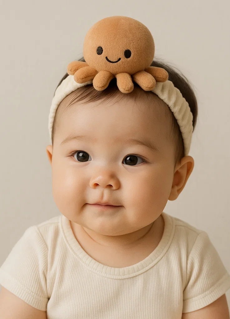 Cute Octopus Baby Headband
