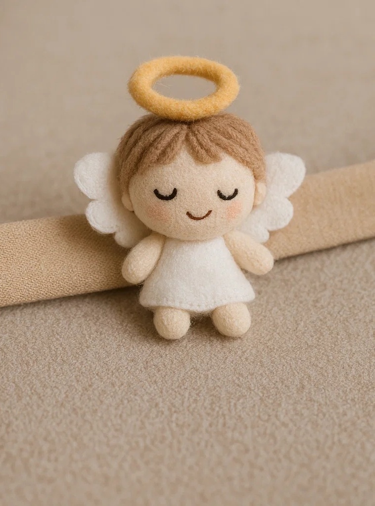 Angel Baby Headband – Heavenly Soft Infant Photo Accessory