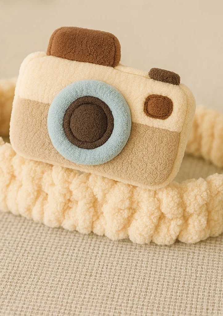 Picture Perfect: Camera Baby Headband – Adorable and Soft Baby Accessory