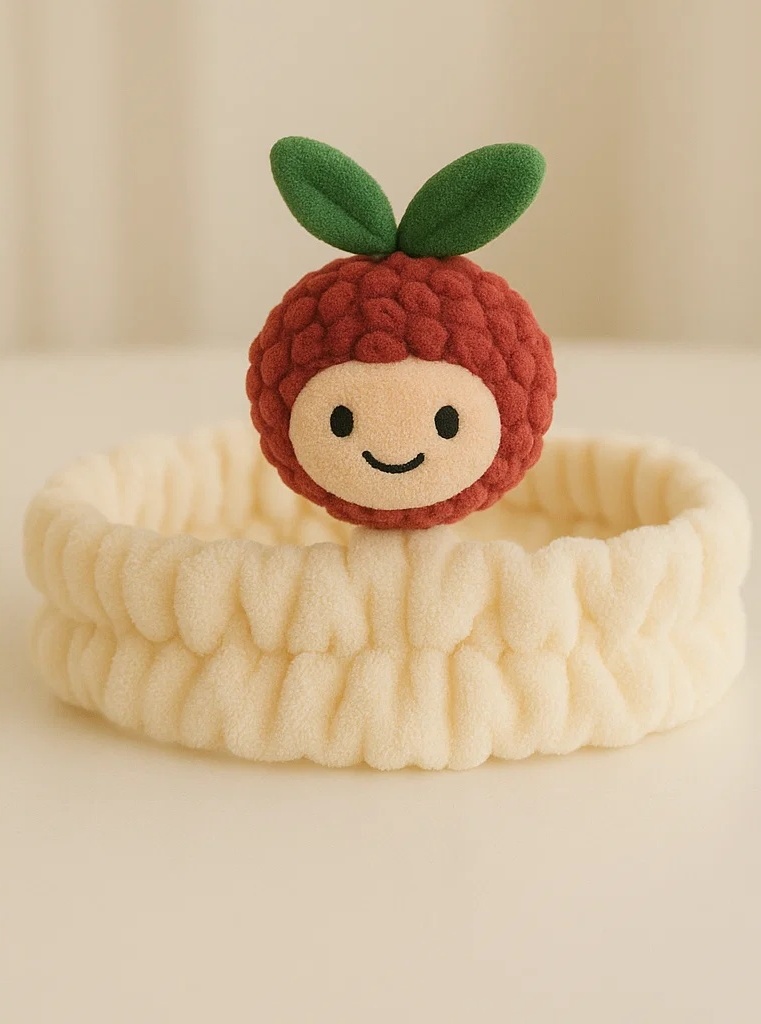 Berry Sweet Baby Headband – Soft, Fluffy, and Adorable Design for Everyday Comfort
