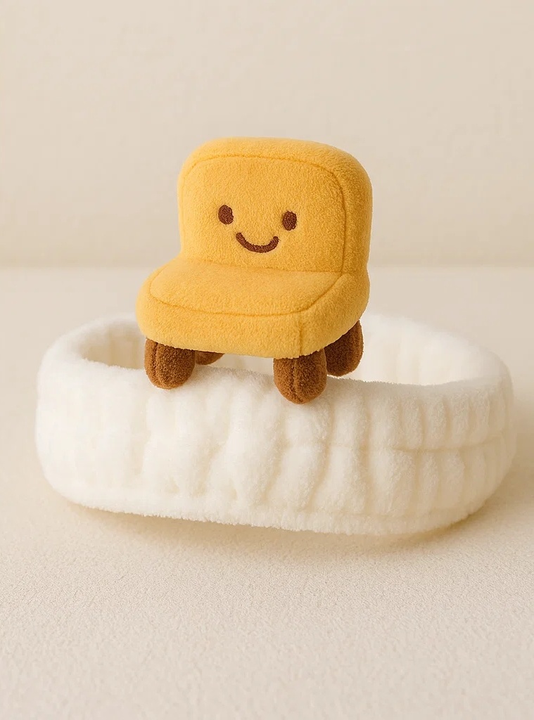 Cozy Baby Chair Headband – Soft, Fluffy, and Adorable Design for Everyday Comfort