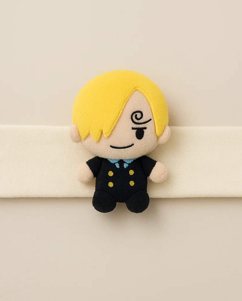 Baby Headband with Sanji Plush from One Piece