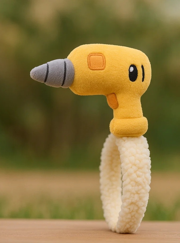 Baby Headband with Plush Drill Toy Design