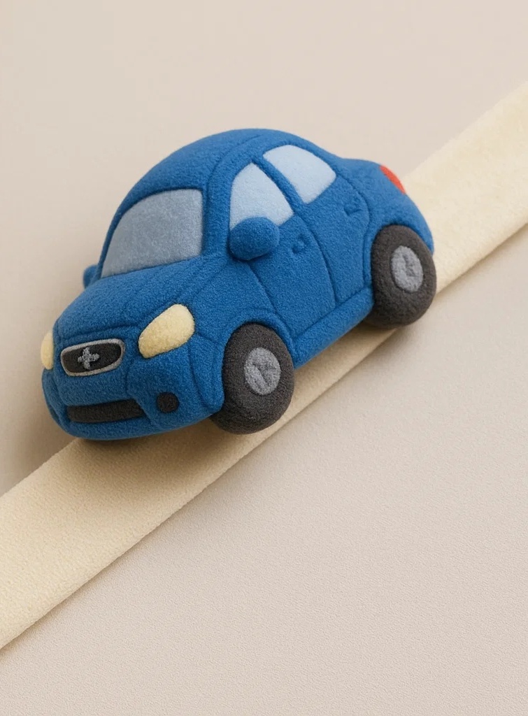 Zoom into Style: The Adorable Car Baby Headband for Your Little Racer!