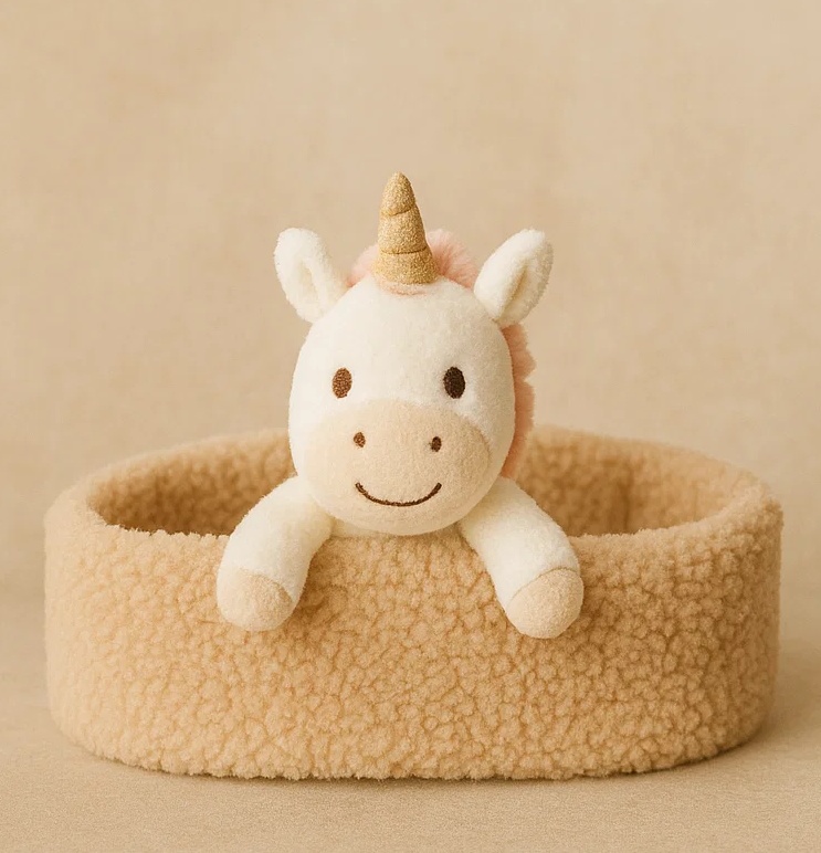 Unicorn Plush Baby Headband – Soft and Adorable Fantasy-Themed Accessory