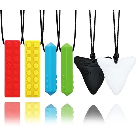 Silicone Sensory Teething Necklace for Babies – Non-Toxic, Durable and Fun