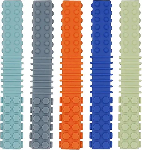 Silicone Sensory Chew Sticks – Non-Toxic and Perfect for Teething Babies