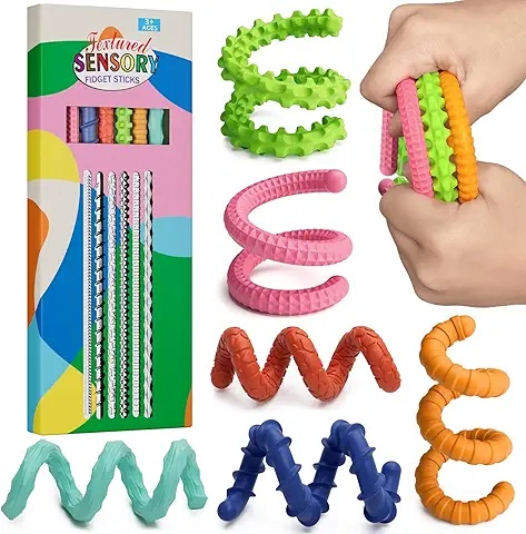 Twistable Sensory Fidget Sticks for Kids – Perfect for Stress Relief and Playtime