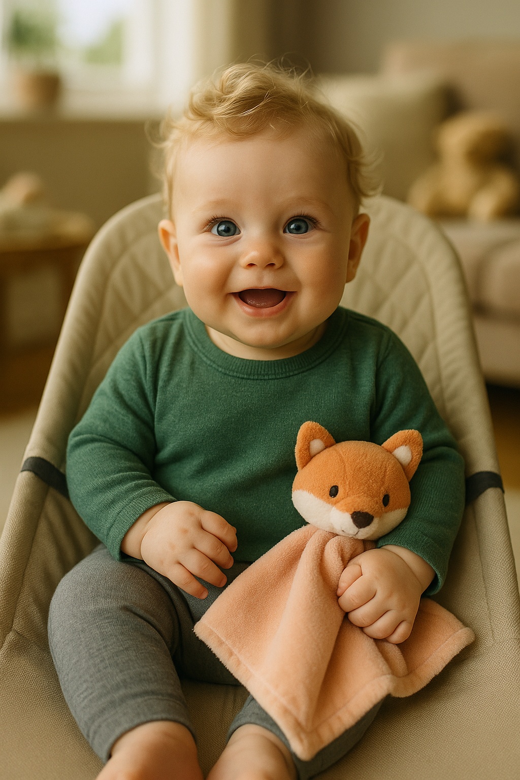 Jucărie senzorială moale pentru bebeluși: ideală pentru confort și siguranță