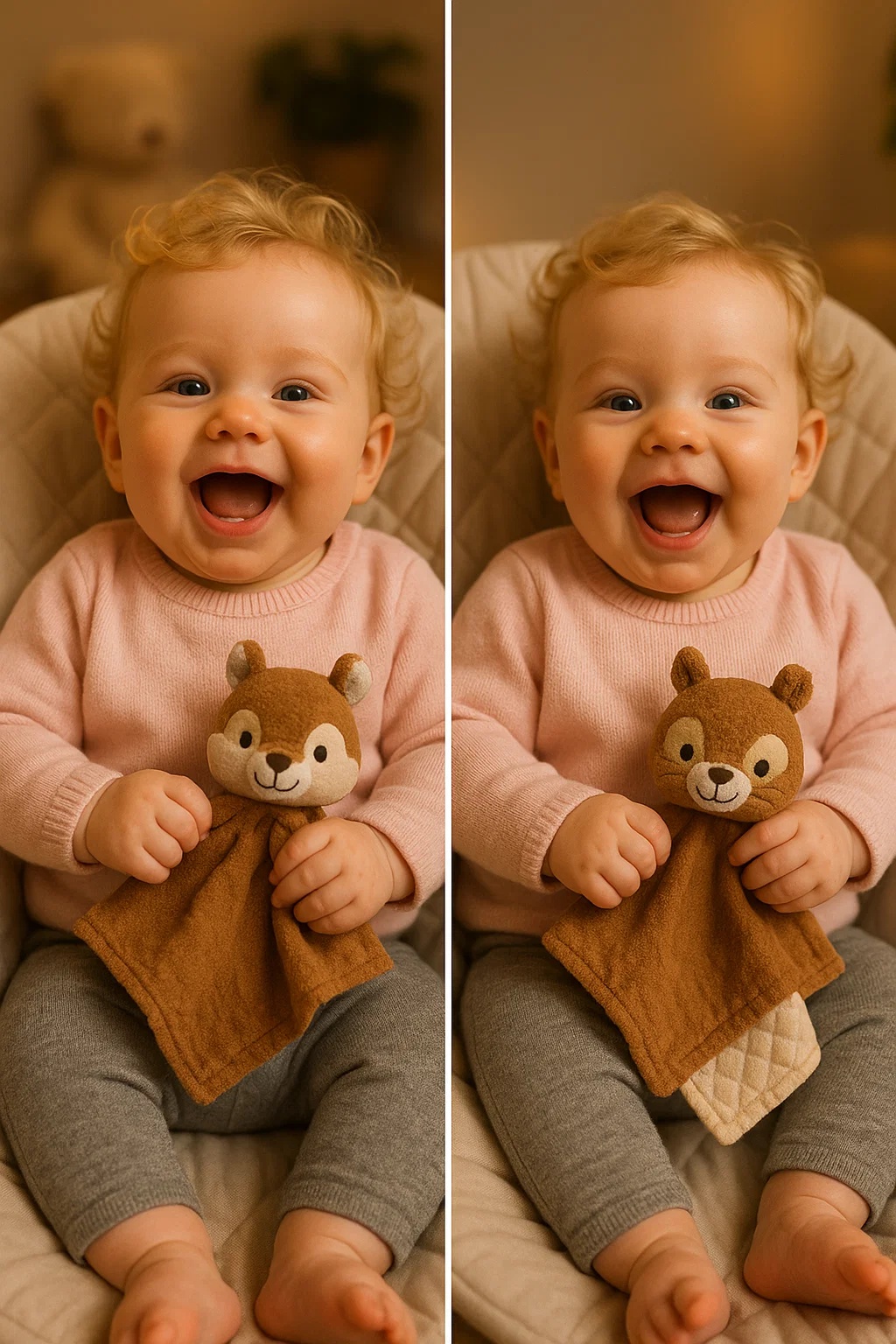 Doudou bébé sensoriel – douceur et stimulation au quotidien