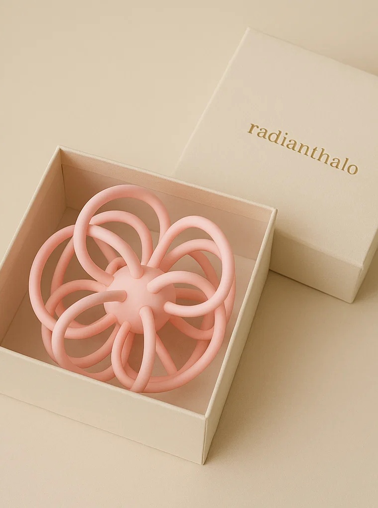 Pastel Manhattan Baby Ball – Perfect Sensory Toy for Photo Shoots & Gifting