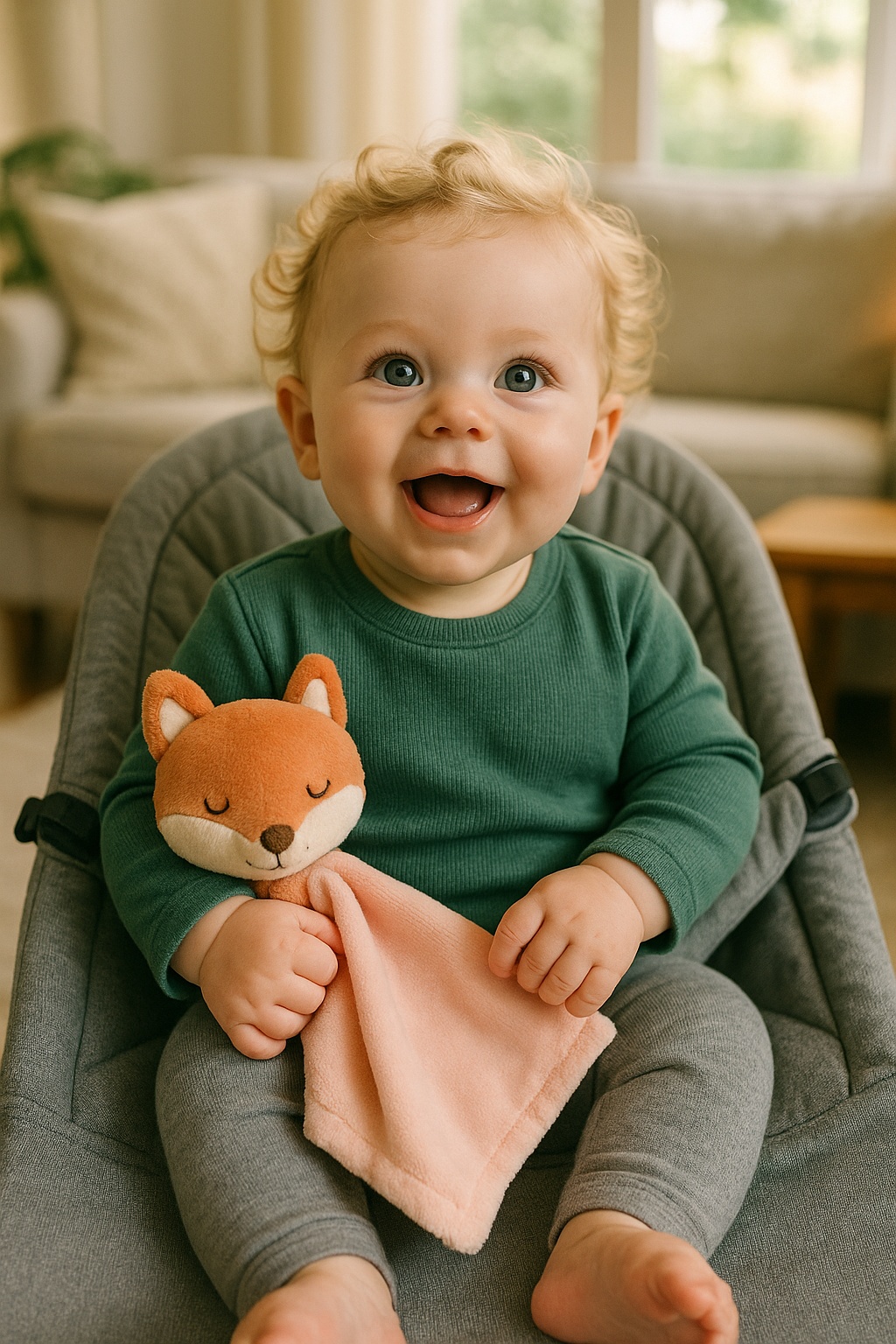 Pehme ja turvaline beebi kaisumänguasi: Loob rahu ja hubasuse