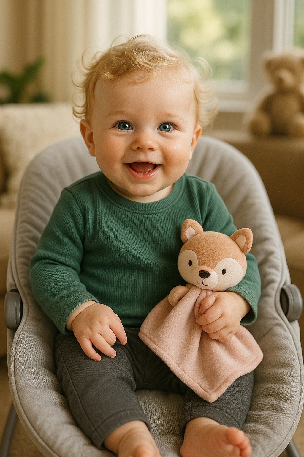 Beruhigendes Schmusetuch für Babys: Sanft und sicher für Geborgenheit