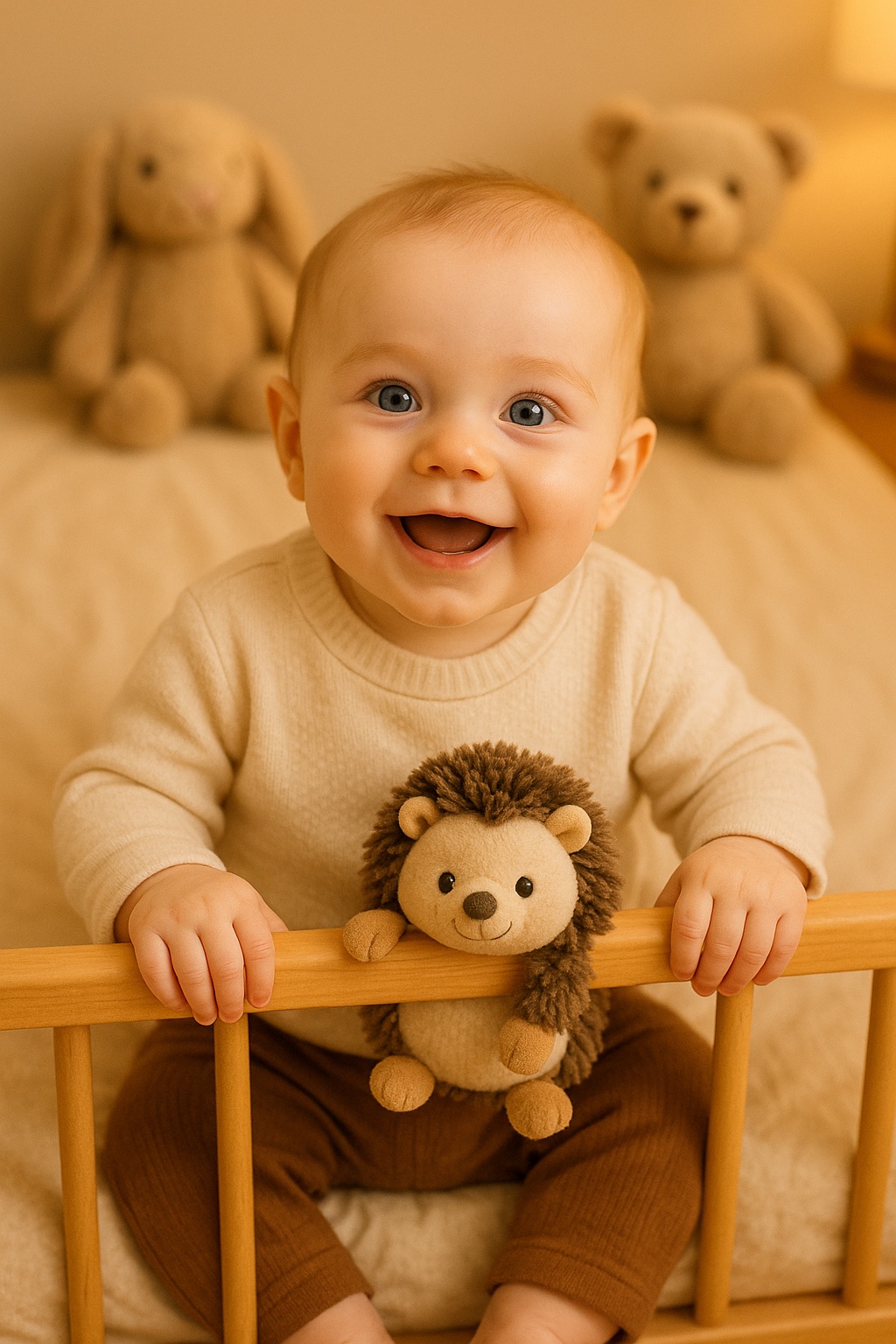 Upokojujúca hračka pre bábätká – pre pokojný spánok a istotu