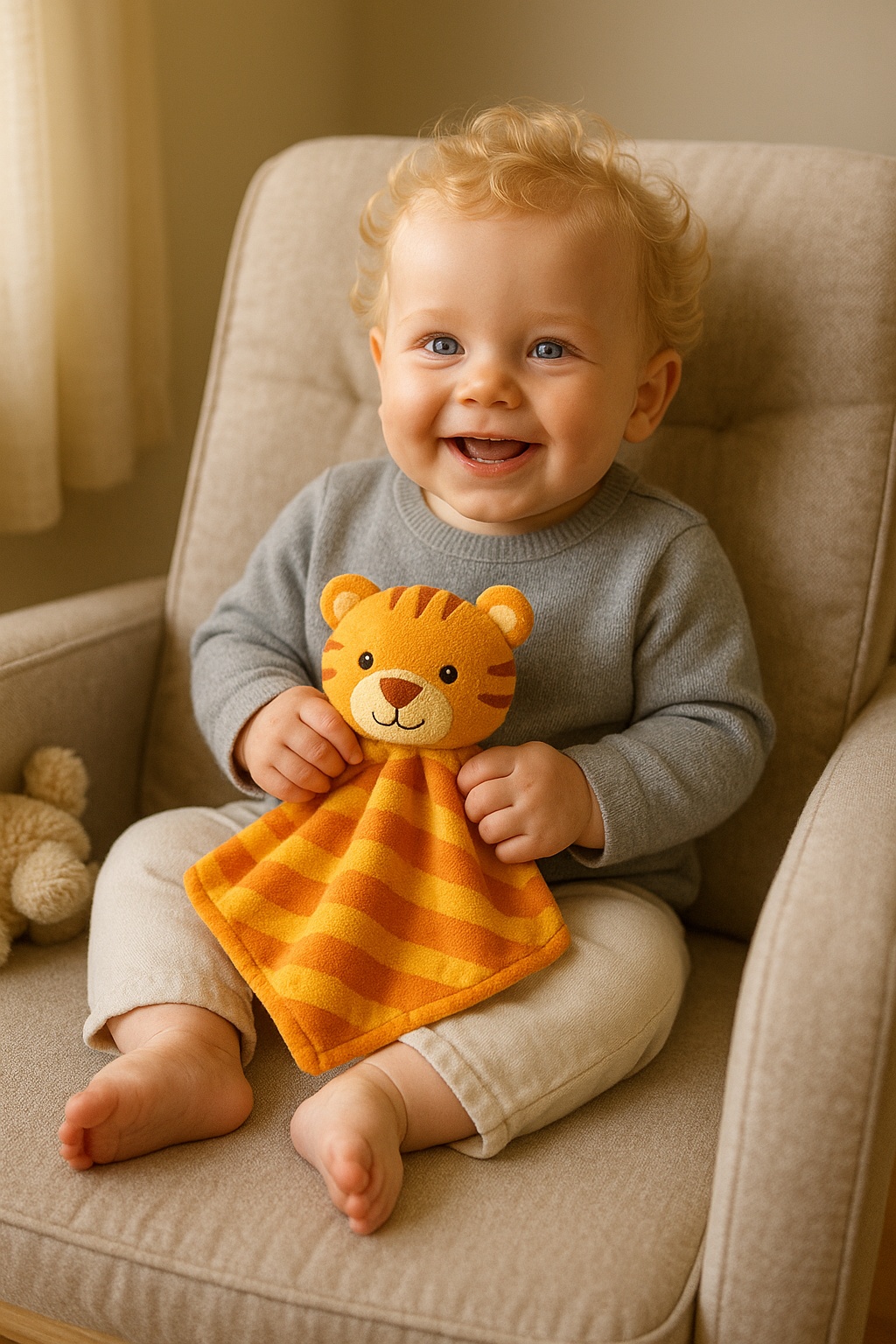 Jucărie de liniștire pentru bebeluși – companion emoțional esențial