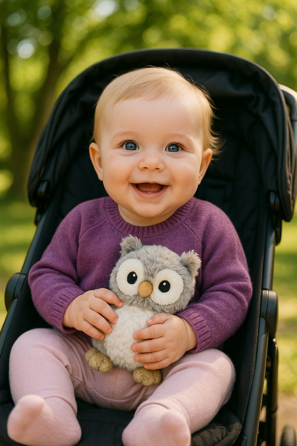 Sanftes Baby-Schmusetier – bringt Ruhe in turbulente Momente