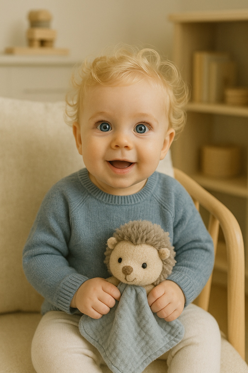 Companion de somn pentru bebeluși – liniște, texturi și iubire