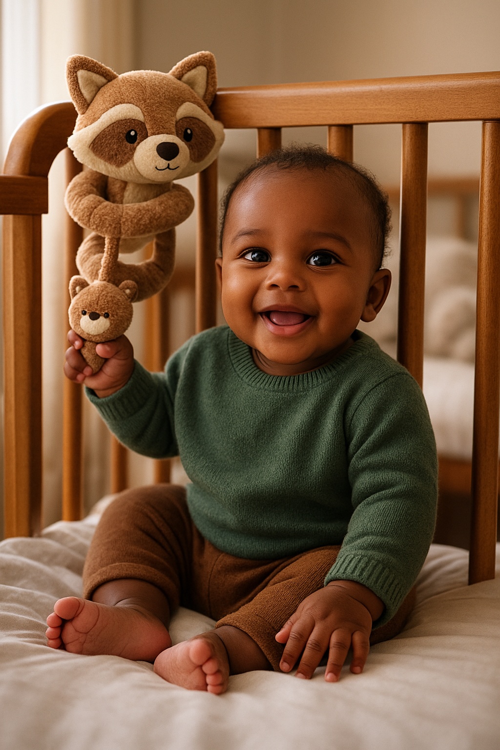 Varase arengu mänguasjad imikutele: Beebi voodimänguasjad, mis toetavad visuaalse ja kuulmisarengu