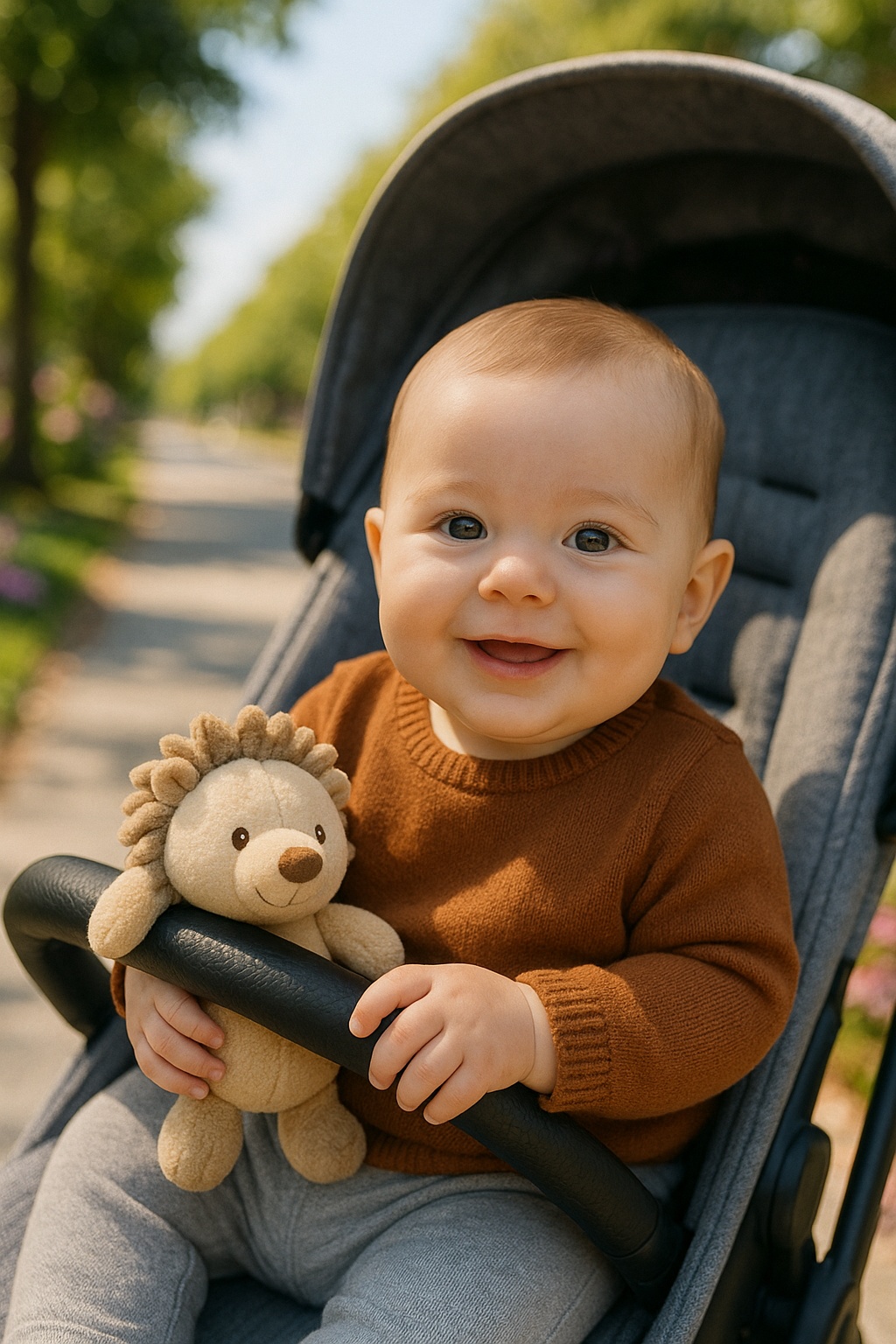 Jucărie de pluș pentru calmarea bebelușului: Materiale moi și sigure pentru momentele liniștite