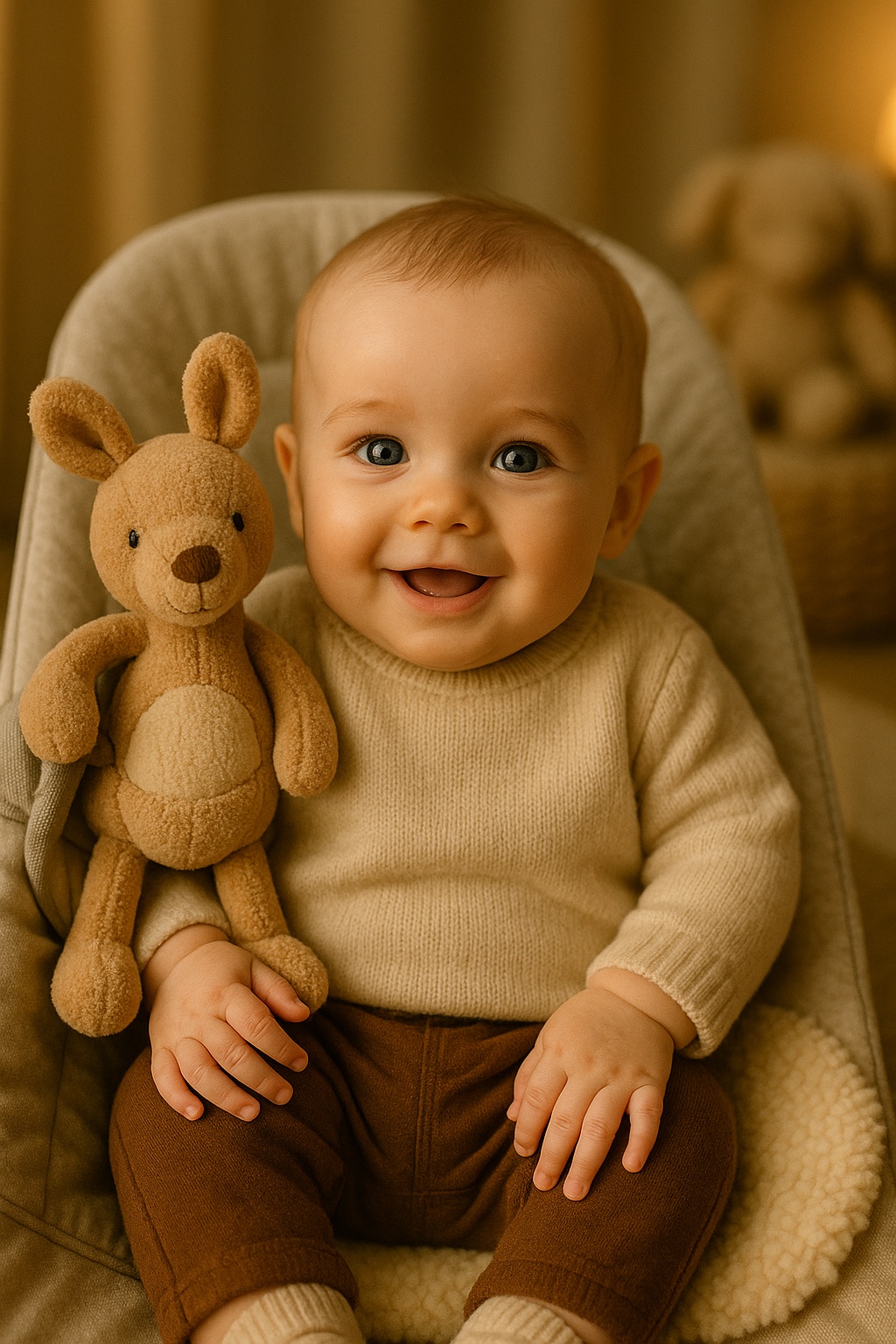 Bezpečný a pohodlný společník pro vaše dítě: Plyšová hračka pro klidné chvilky