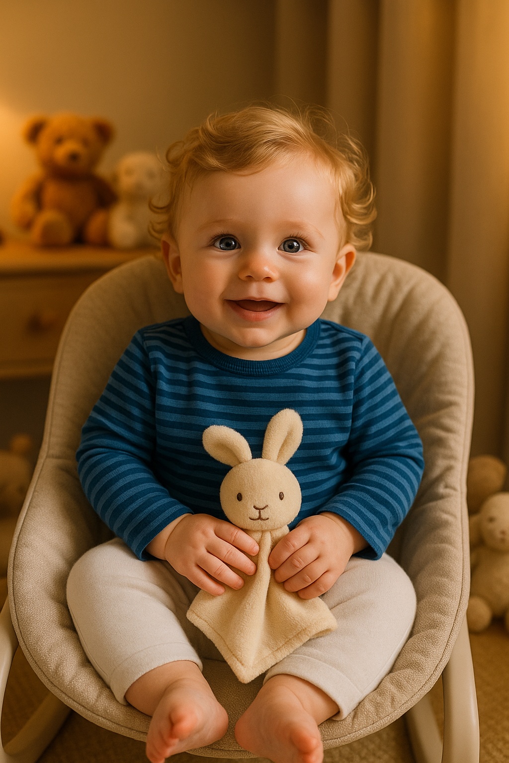 Doudou doux et confortable pour bébé : Apporte sérénité et confort
