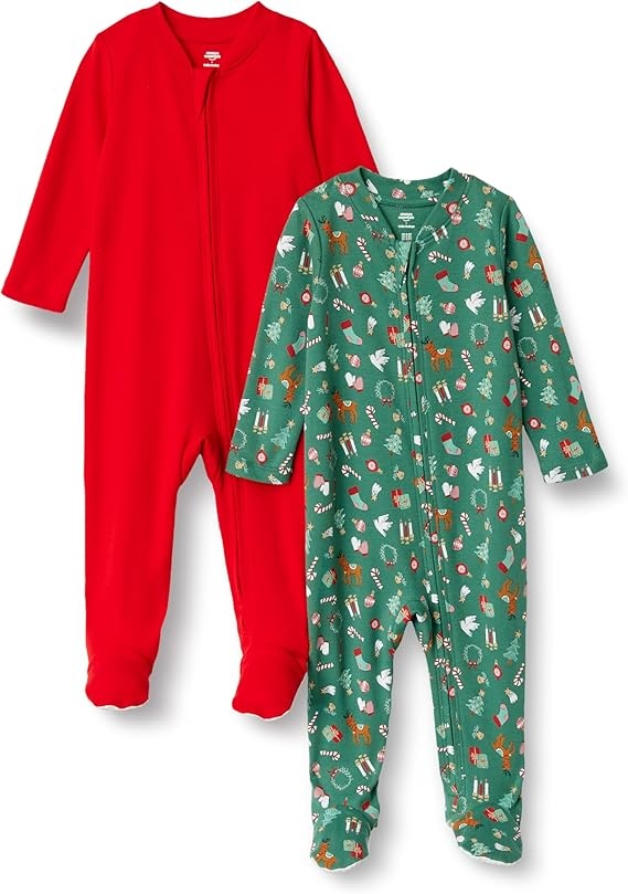 Vánoční čelenka pro miminka s plyšovou panenkou – Ideální pro focení a dárky!