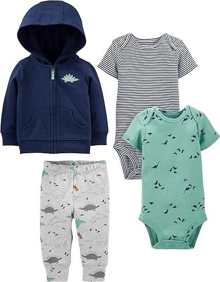 Ensemble bandeau poupée & tenue pour bébé garçon – Mode & Confort!