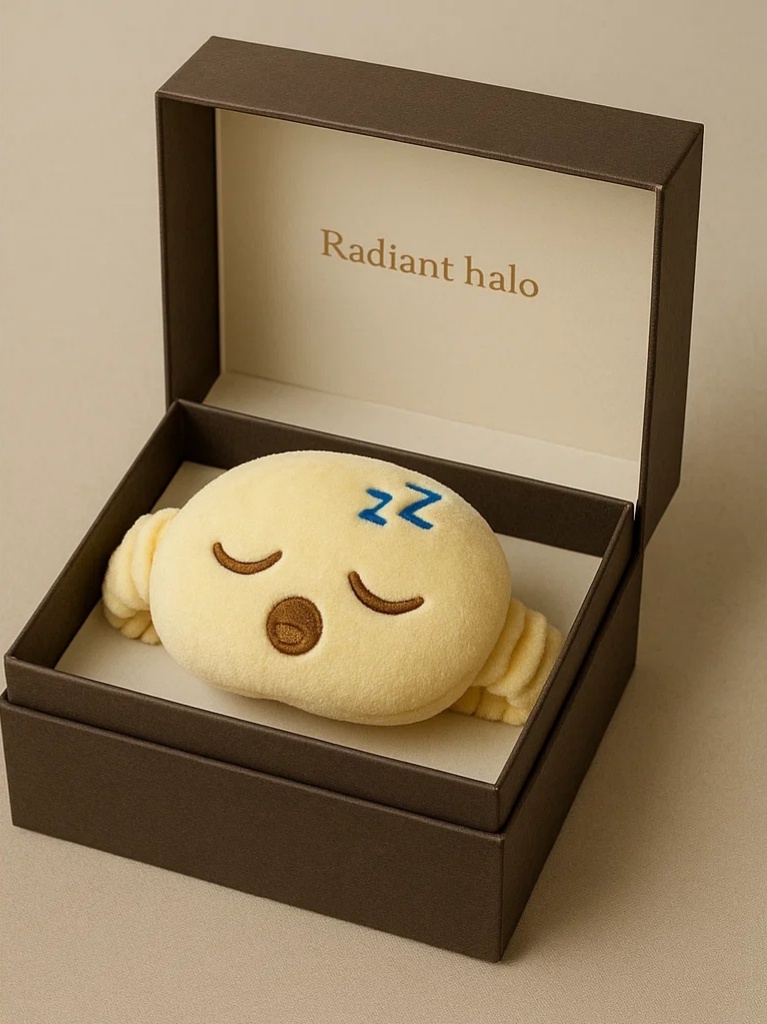 Tiara Emoji para Bebe Acessorio de Cabelo de Pelucia Macia para Recem Nascidos e Criancas Pequenas