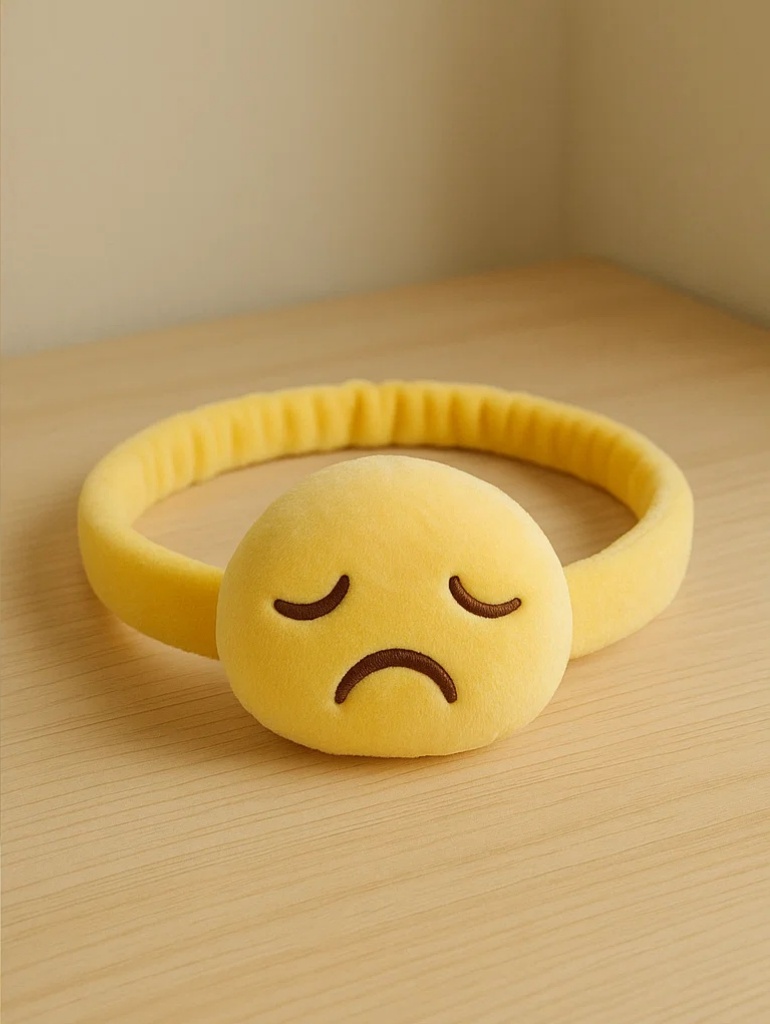 Faixa Emoji Rosto para Bebe