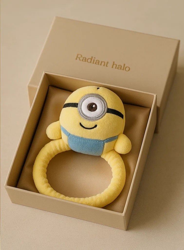 Faixa de cabelo de bebê Minions