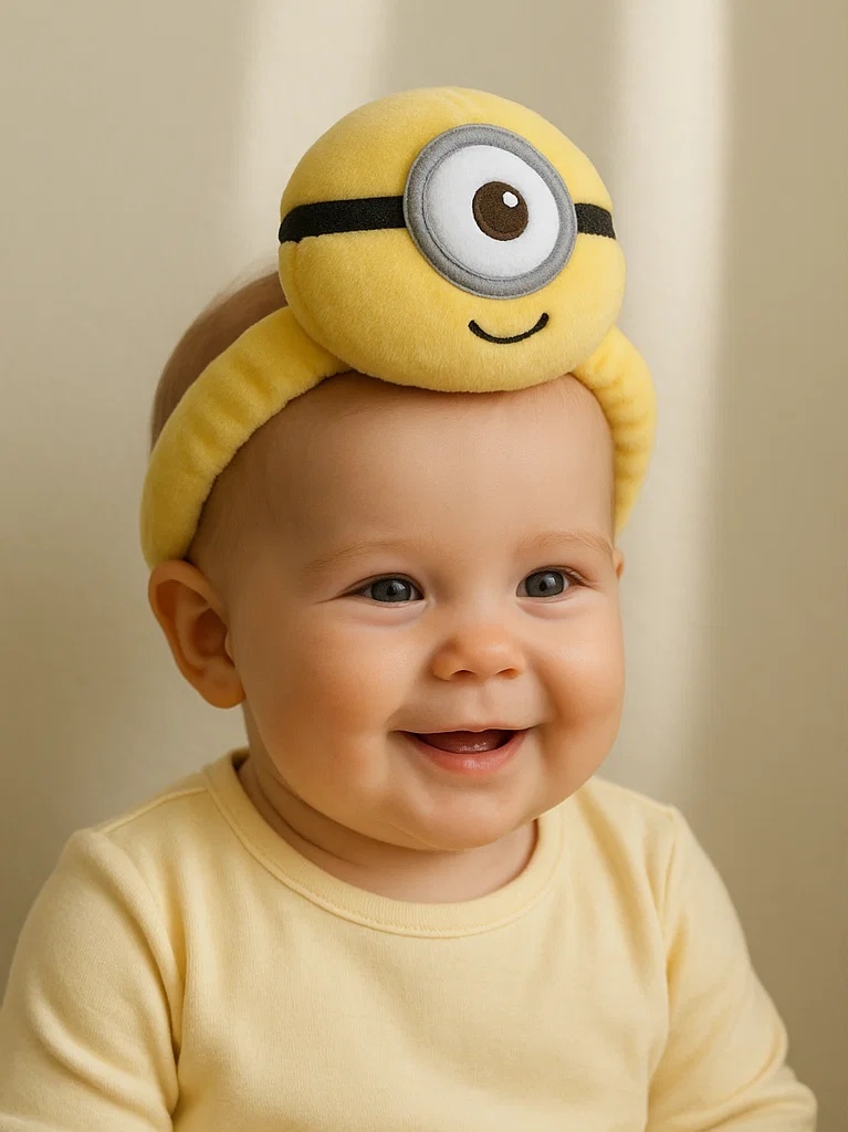 Bentiță pentru bebeluși Minions