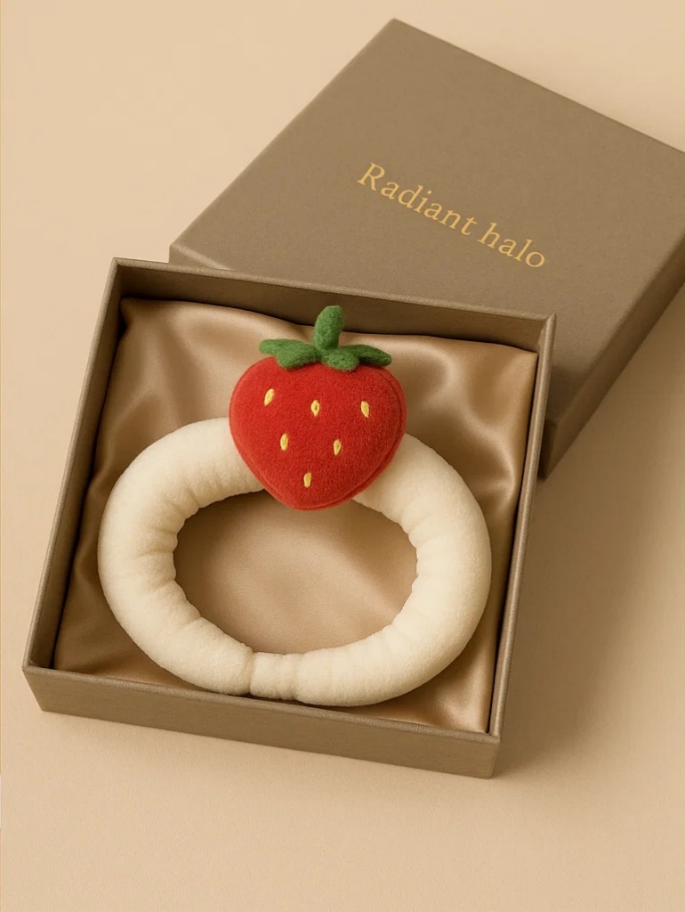 Fruit Series Baby Headband Lemon Style Soft Cotton Halo