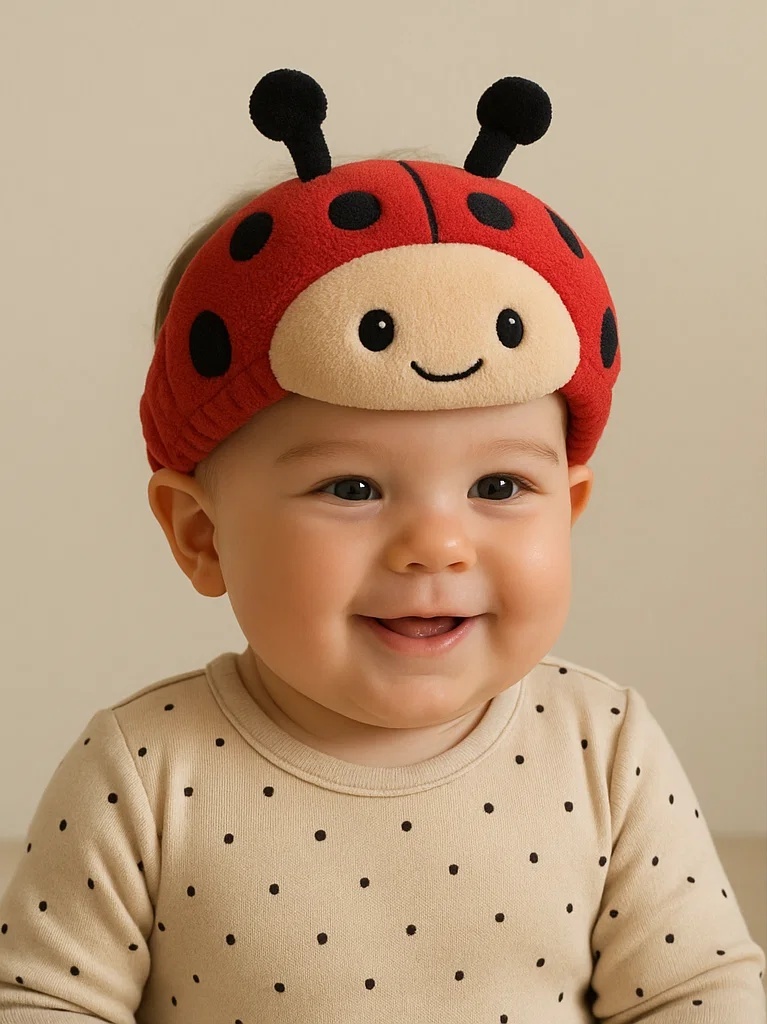 Beebi Juuksepael Lepatriinu Pehmematerjalist