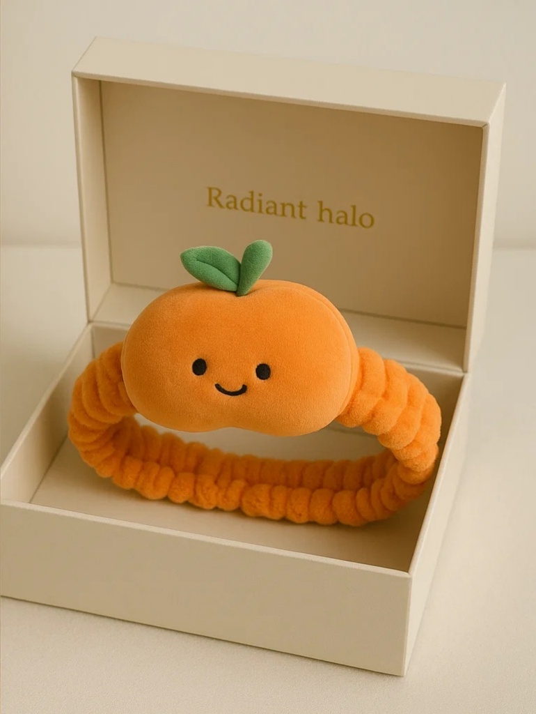 Fruit Series Baby Headband Pear Style Soft Cotton Halo