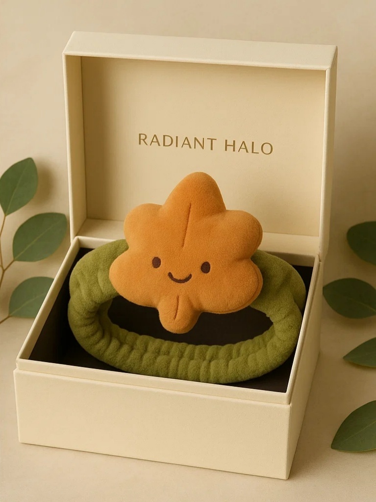 Baby Stirnband mit Blattdesign