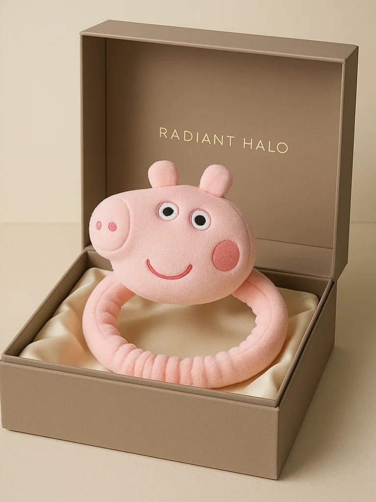 Faixa de cabeça infantil Peppa Pig