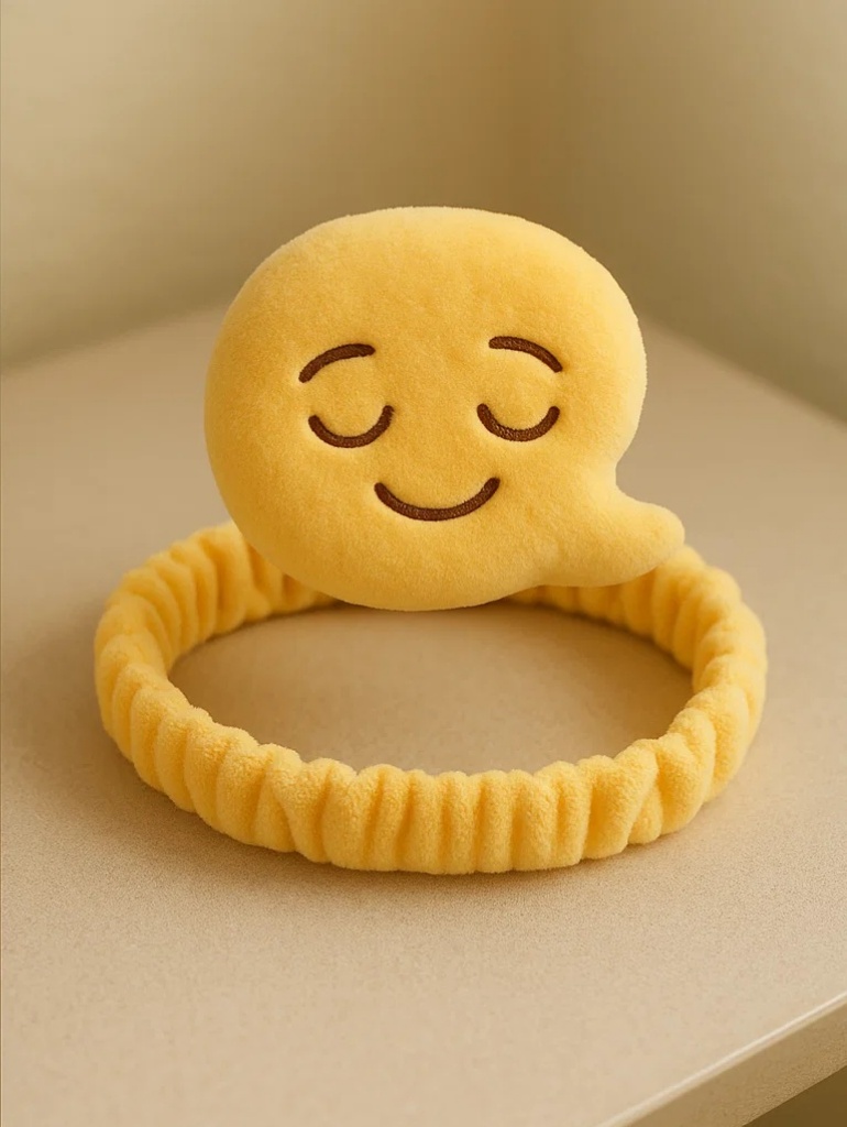 Peaceful Face Baby Headband