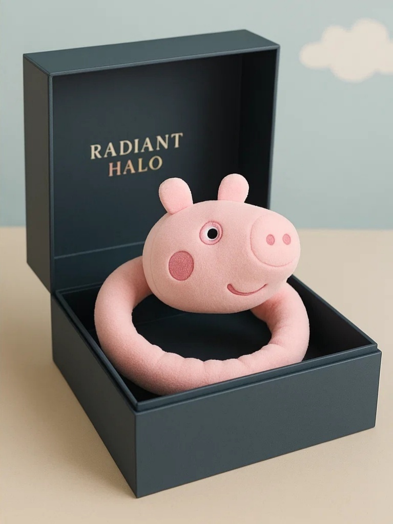 Peppa Pig Baby Headband Cartoon Pink Accessory