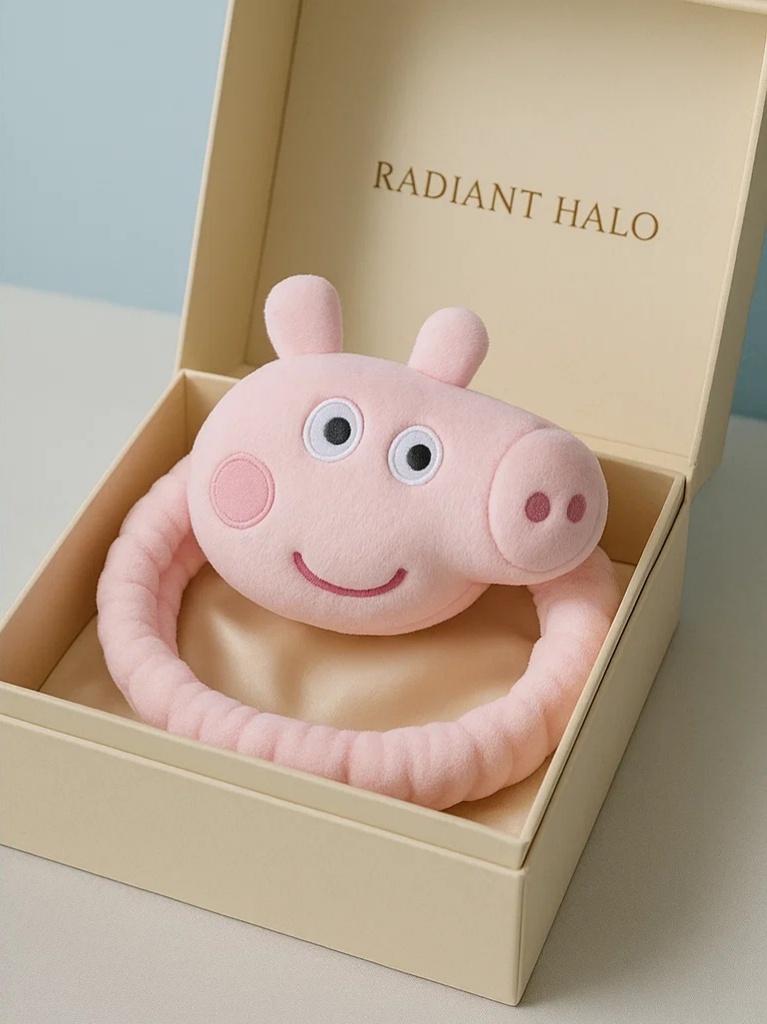 Peppa Pig Baby Headband Adorable Cartoon Style