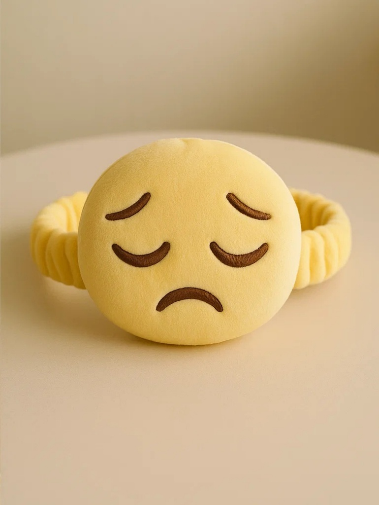 エモジフェイスベビーヘッドバンド