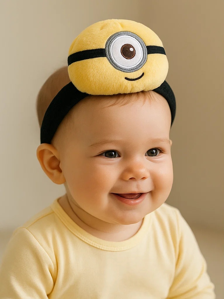 ミニオンズ ベビー用ヘッドバンド