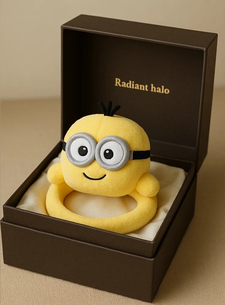 Cinta para la cabeza de bebé Minions